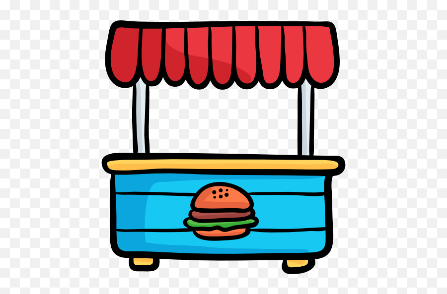 Food Stall - Free Food And Restaurant Icons Emoji,Fast Food Restaurant Clipart