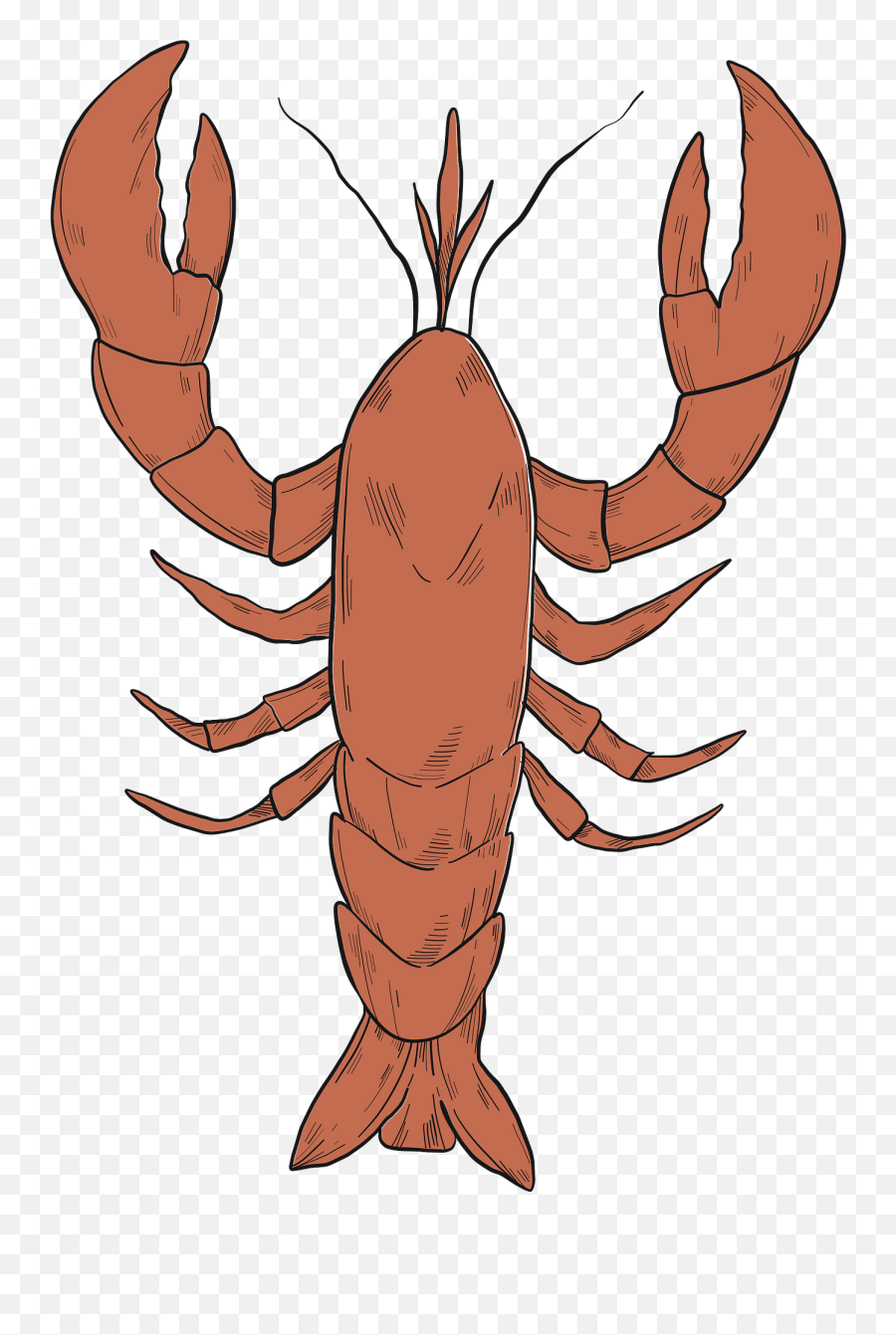 Lobster Clipart - Big Emoji,Lobster Clipart