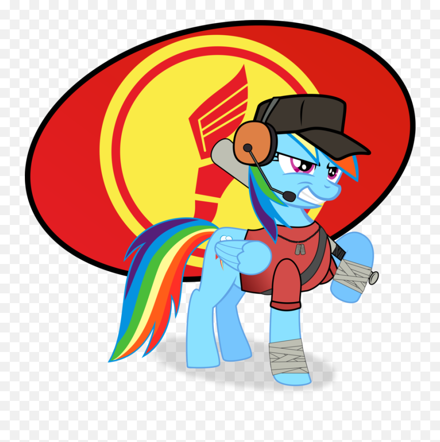 Rainbow Dash Twilight Sparkle Clip Art Cartoon Fictional Emoji,Tf2 Scout Logo