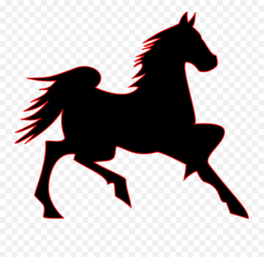 Mustang Horse Clip Art Free Image - Clipart Horses Emoji,Mustang Logo