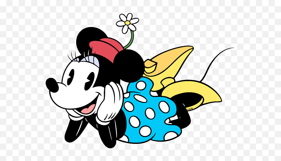 Download Classic Minnie Mouse Clip Art Disney Clip Art - Minnie Mouse Classic Clipart Emoji,Mouse Clipart
