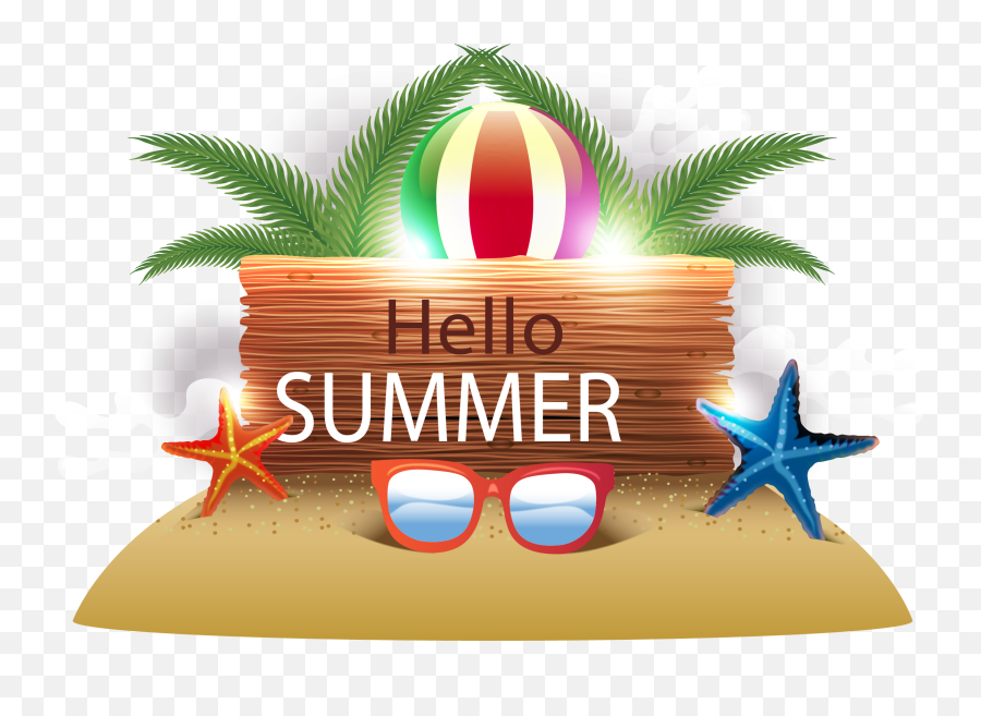 Vacation Clipart Beach Party - Transparent Beach Party Png Beach Party Png Emoji,Vacation Clipart