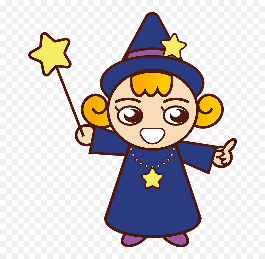 Wizard With A Wand Clipart Free Download Transparent Png Emoji,Wizard Clipart