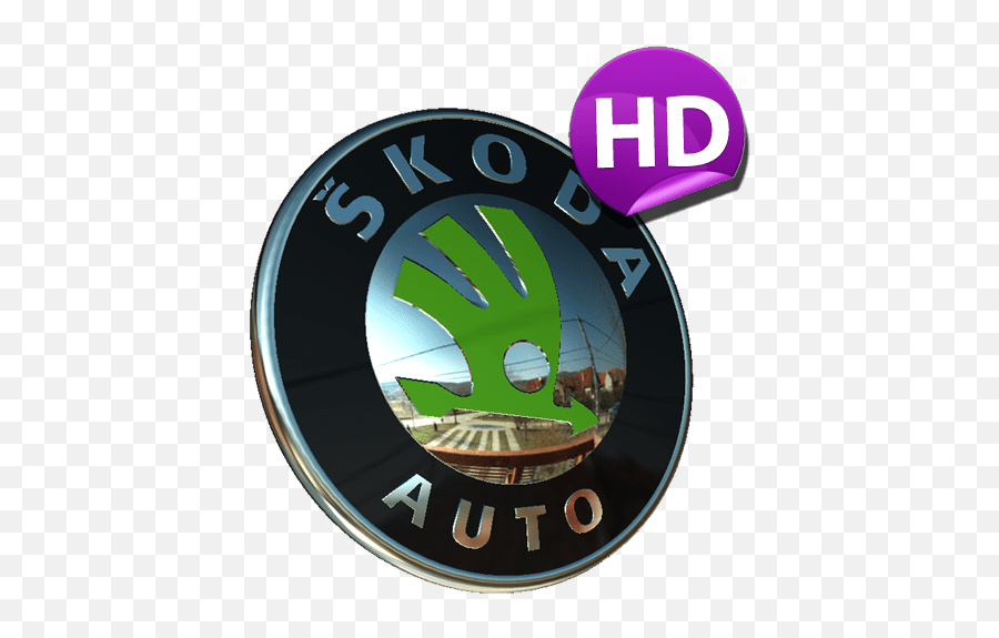 3d Skoda Logo Hd Lwp 201 Apk Download By Hemi Digital - Circle Emoji,Skoda Logo