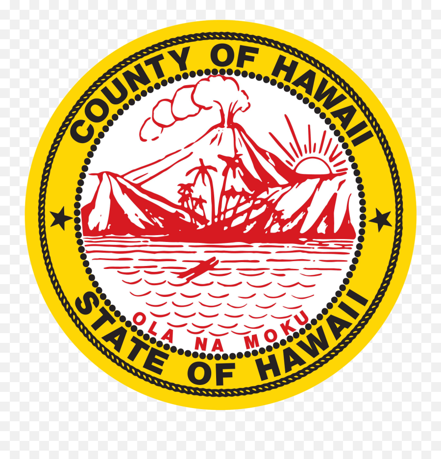 Covid - County Of Hawaii Seal Emoji,Hawaii Logo