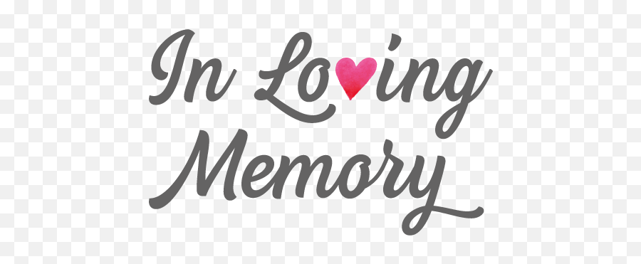 In Loving Memory - Loving Memory Png Transparent Emoji,In Loving Memory Png