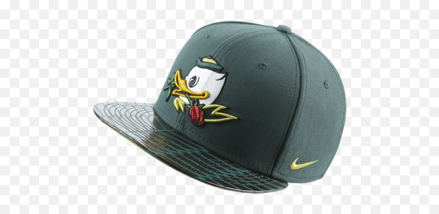 Oregon Ducks Football Snapbacks Hat Box - Nike Oregon Ducks White Hat Emoji,Oregon Duck Logo
