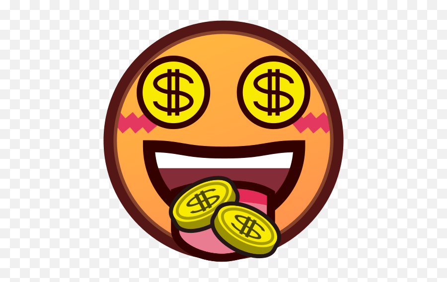 Money Bag Id 1888 Emojicouk - Money Face,Money Emoji Png