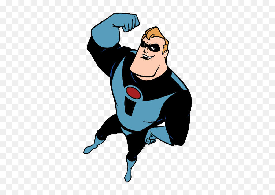 The Incredibles Clip Art - Blue Mr Incredible Png Emoji,The Incredibles Png