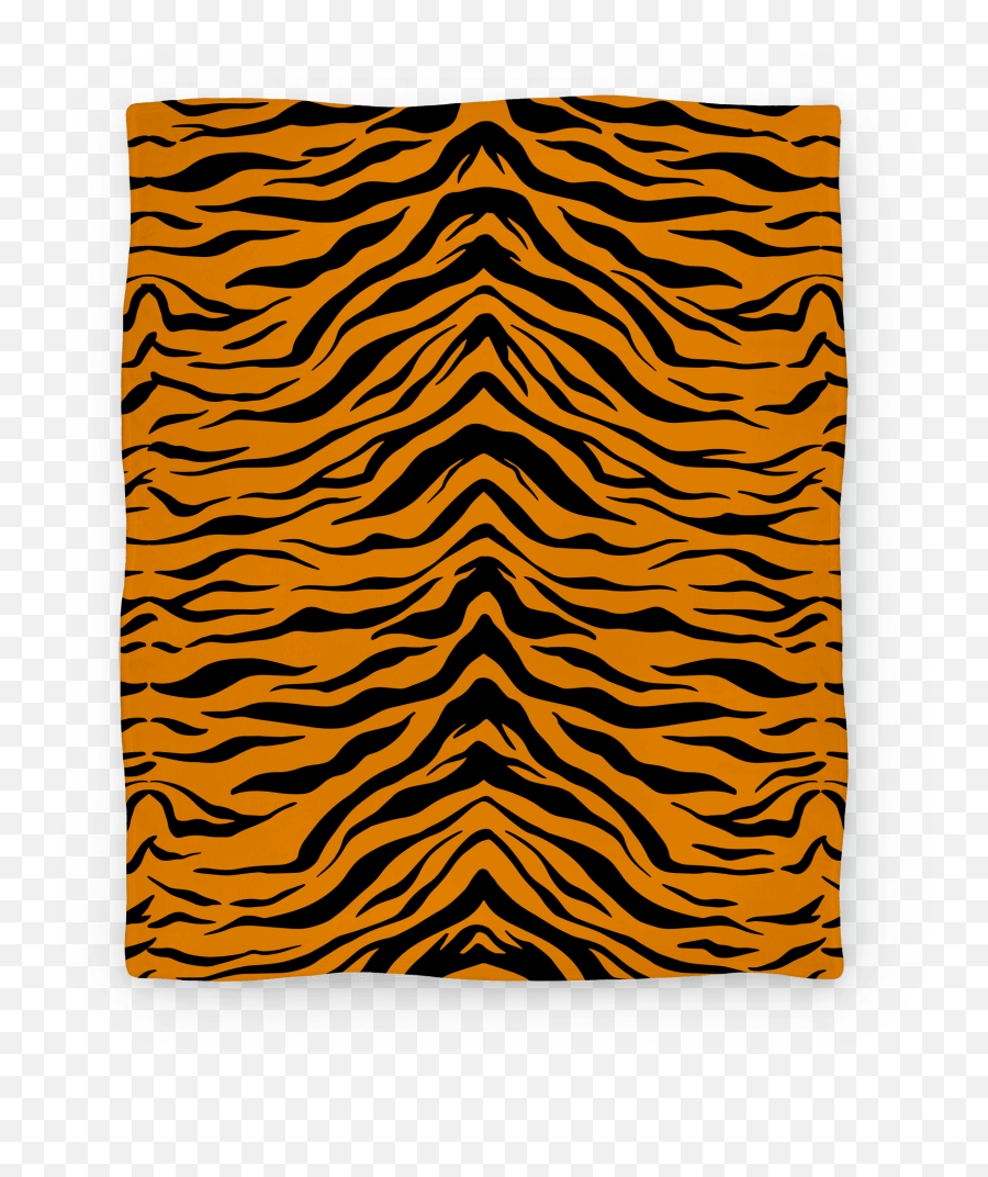 Tiger Stripe Pattern Blankets - Tiger Stripes Emoji,Tiger Stripes Png