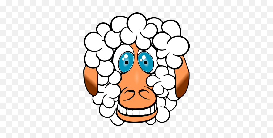 Funny Sheep Face Clipart Free Download Transparent Png - Clip Art Emoji,Face Clipart