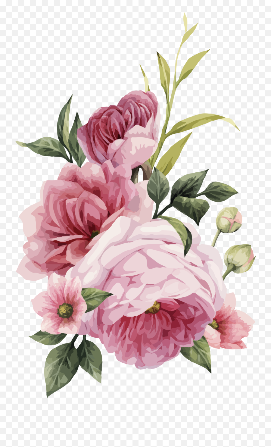 Watercolor Wedding Flowers Png Photo - Vector Wedding Flowers Png Emoji,Flowers Png