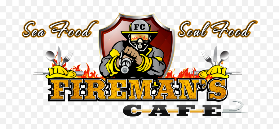 Firemanu0027s Cafe U2013 Home Of The Shrab Emoji,Fireman Logo