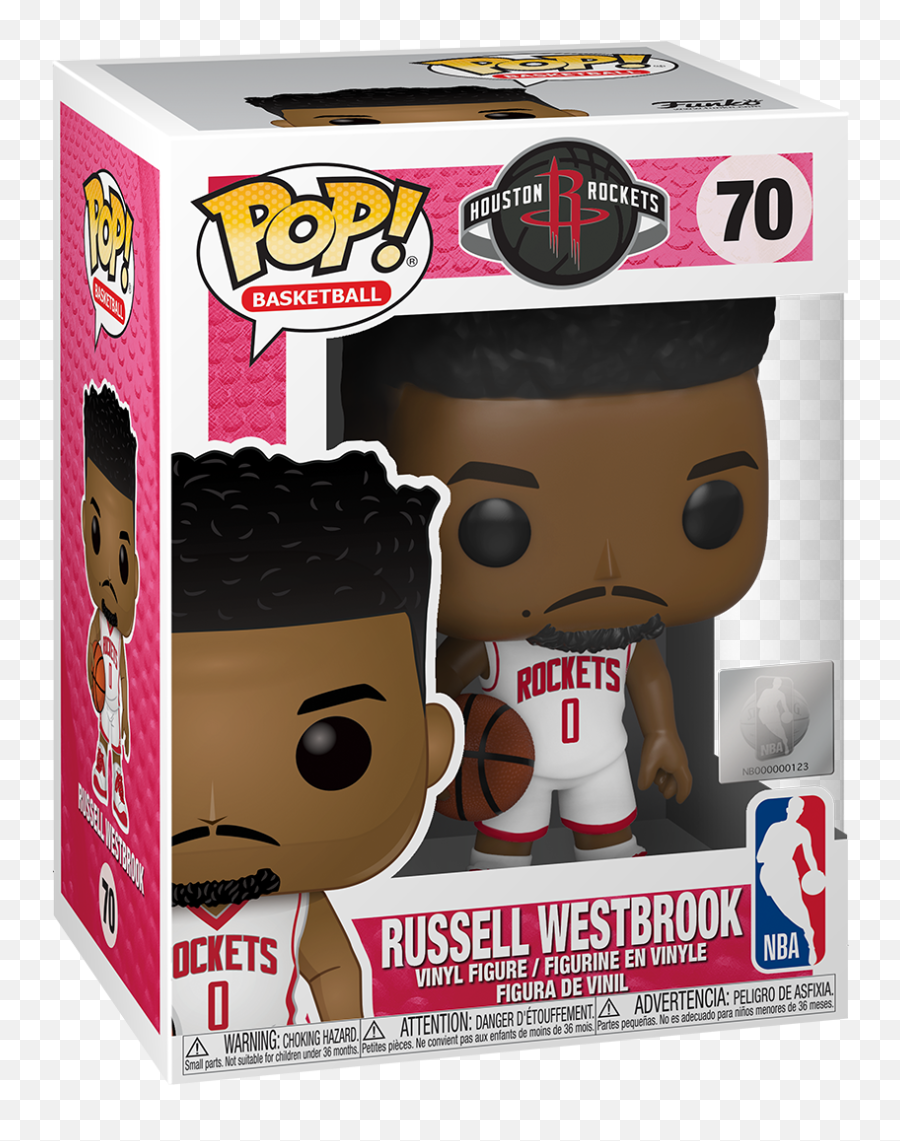 Funko Pop Nba Rockets - Russell Westbrook Emoji,Russell Westbrook Transparent