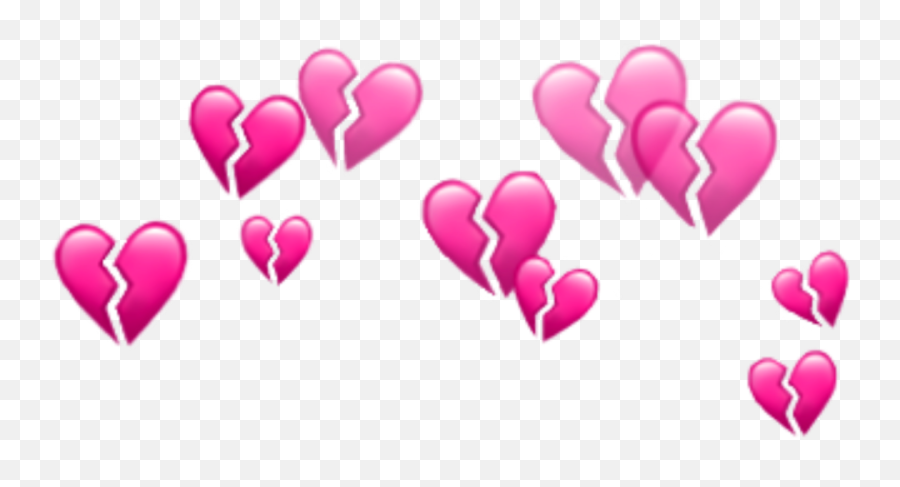 Snapchat Broken Heart Filter Clipart - Full Size Clipart Snapchat Heart Filter Png Emoji,Broken Heart Clipart