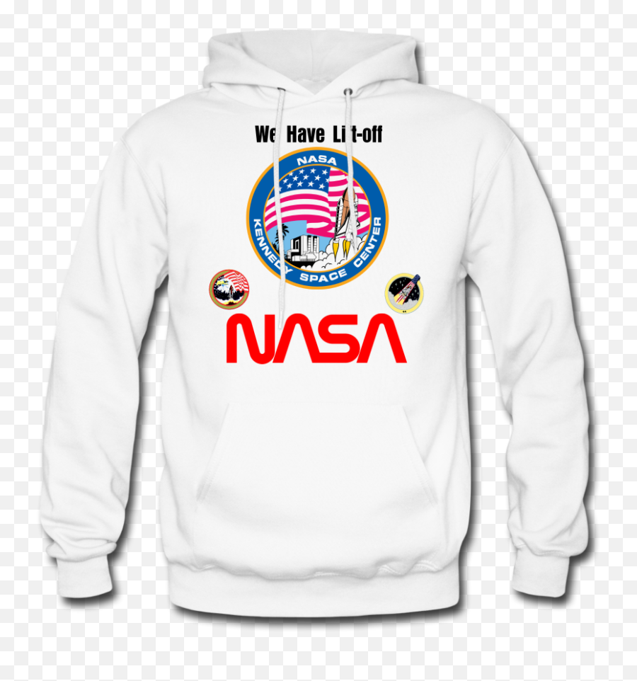 Nasa Kennedy Space Center Launch Hoodie U2013 Graphic Tees Store Emoji,Kennedy Center Logo