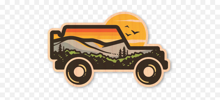 Road Trip Sunset Emoji,Roadtrip Clipart