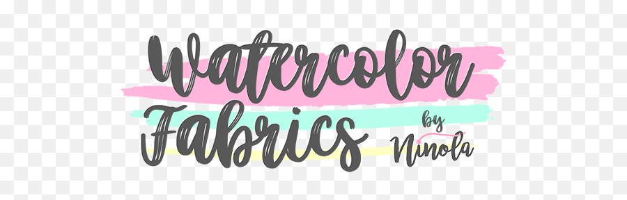 Watercolor Fabrics - Watercolor Fabrics Girly Emoji,Watercolor Logo
