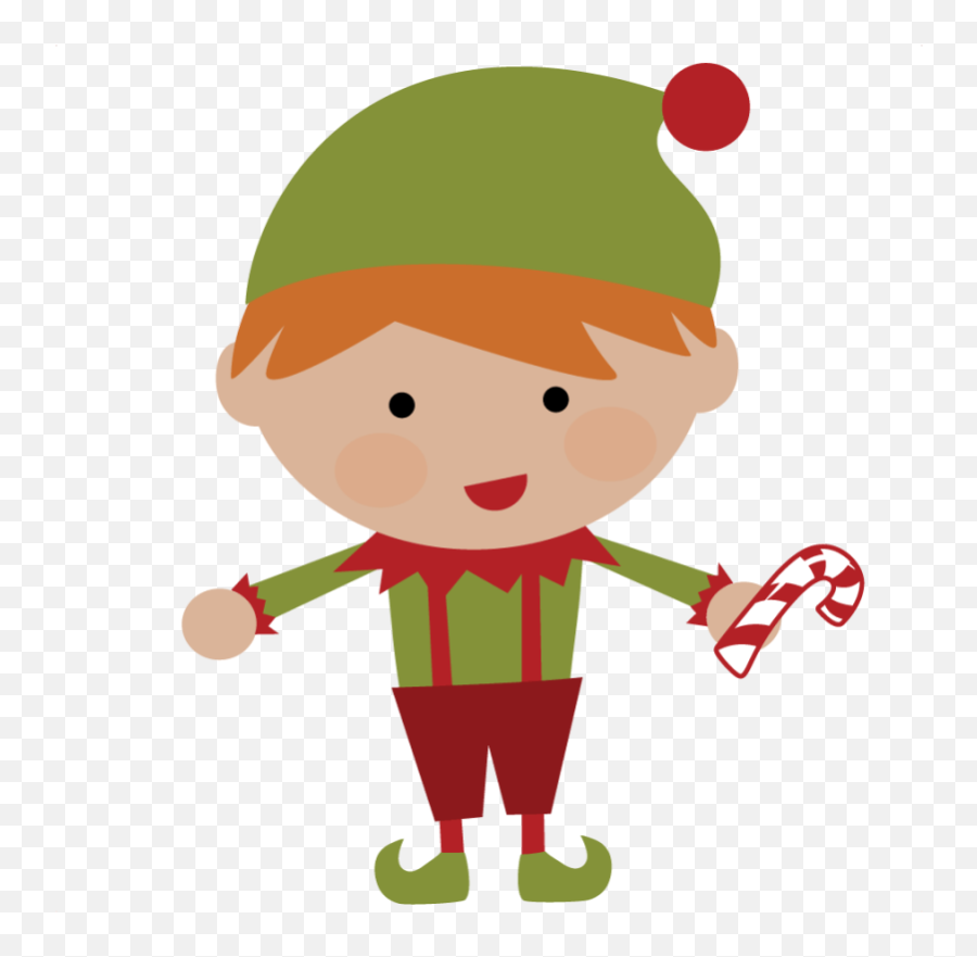 Animated Elves Clipart - Elfo Natale Clip Art Emoji,Elves Clipart