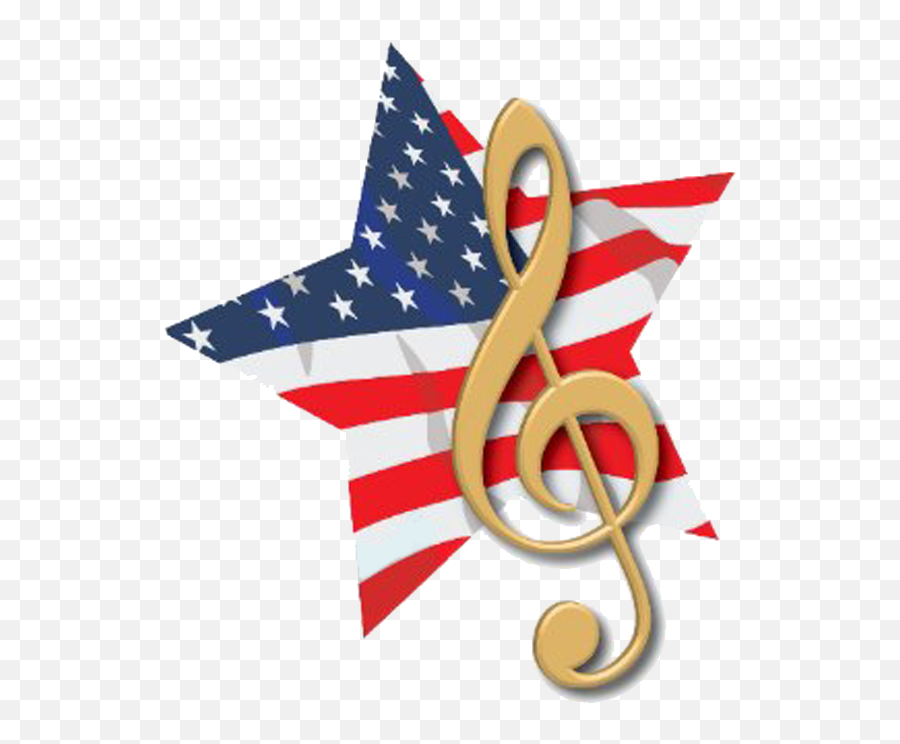 Patriotic Clipart Patriotic Ribbon Picture 1841343 - Patriotic Music Notes Clipart Emoji,Patriotic Clipart