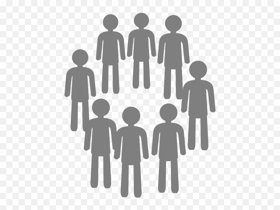 Population Transparent Background - Clip Art Library Grouping Group Of People Clipart Emoji,Growth Clipart