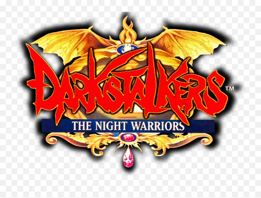 Night Warriors - Darkstalkers Night Warriors Png Emoji,Darkstalkers Logo