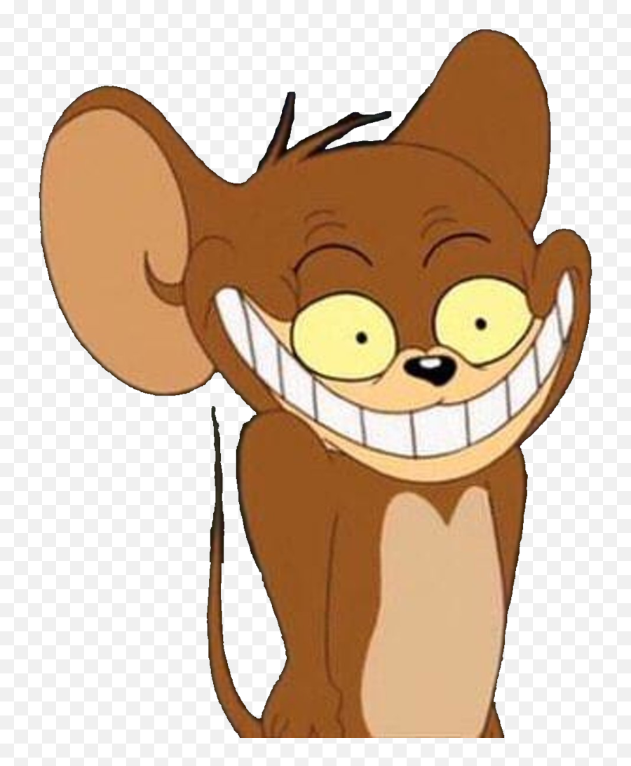 Tom And Jerry By - Tom And Jerry Funny Emoji,Creepy Smile Png