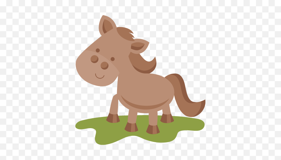 Transparent Cute Farm Animals Clipart - Clip Art Library Cute Farm Animal Png Transparent Emoji,Farm Clipart