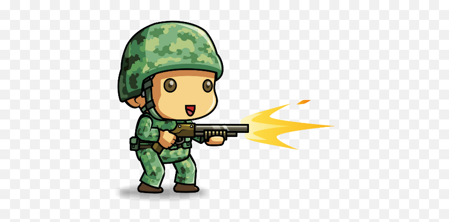 Transparent Soldier Cartoon Clip Art - Transparent Soldier Cartoon Png Emoji,Army Png