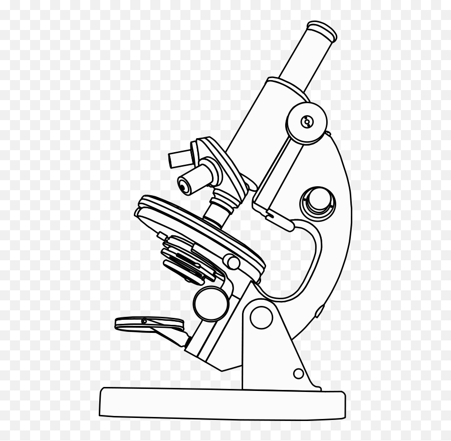 Microscope Clip Art Download - Light Microscope Black And White Emoji,Microscope Clipart