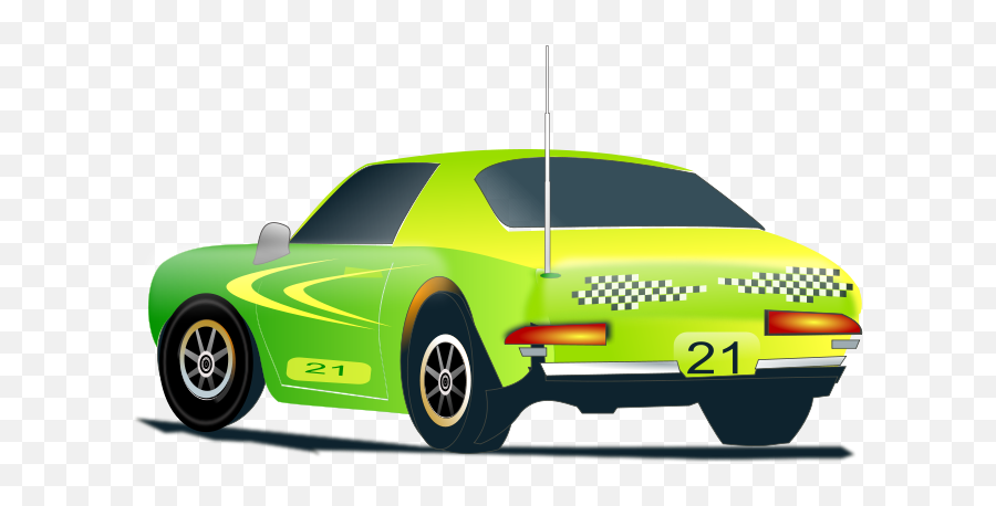 Race Car Clip Art Vector Clip Art Free - Race Car Back Hd Png Emoji,Race Car Clipart