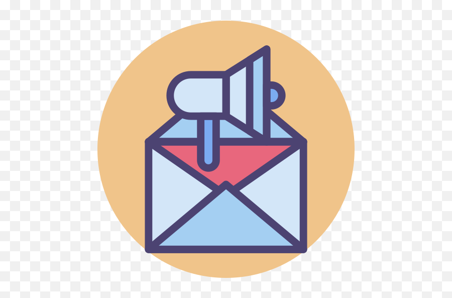 Transparent Email Marketing Icon Png - Email Marketing Flat Icon Emoji,Email Icon Transparent