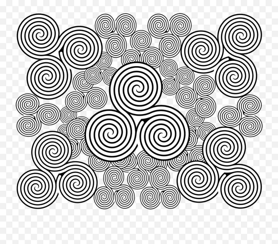 Free Photo Design Pattern Circular Spirals White Swirl Black Emoji,White Swirl Png