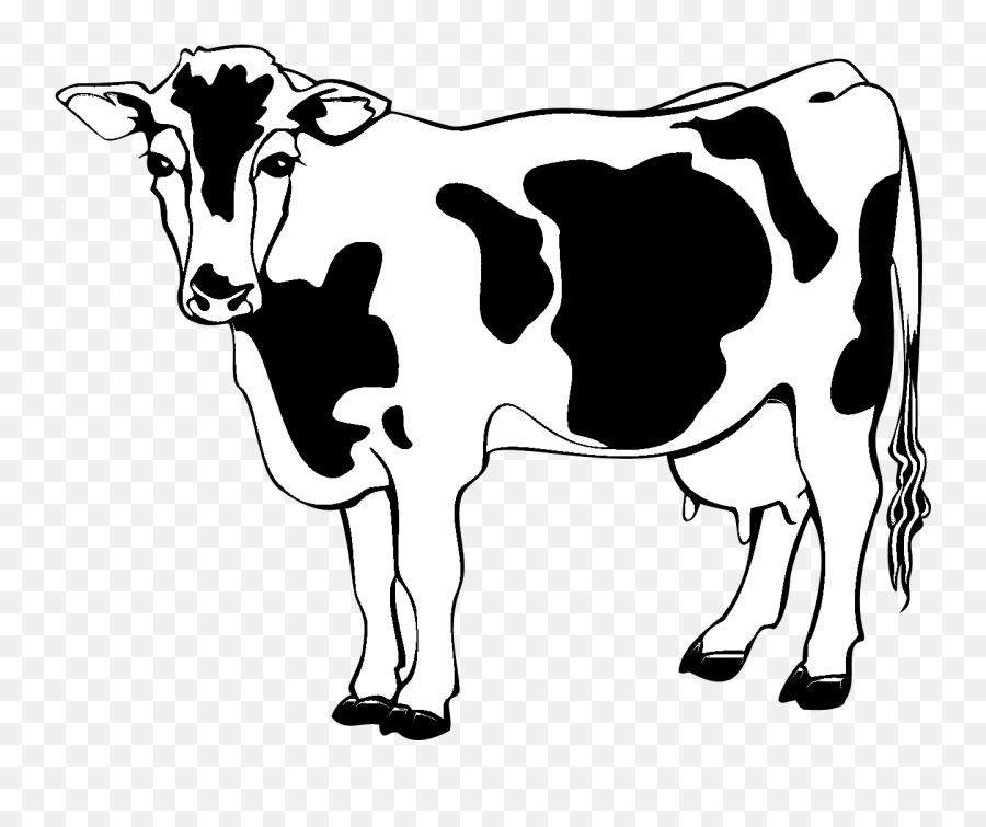 Cow Clipart Coloring Page Emoji,Clipart Coloring Pages
