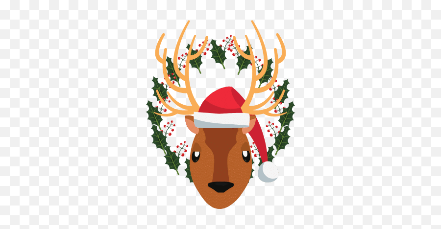 Merry Christmas Clipart 2021 Santa Claus Christmas Tree Emoji,Christmas Animal Clipart