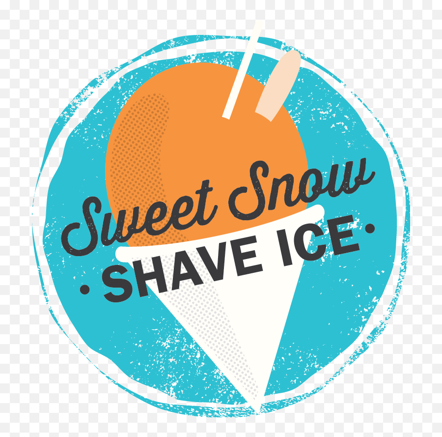 Sweet Snow Shave Ice - Snow Cone Shaved Ice Logo Emoji,Ice Logo