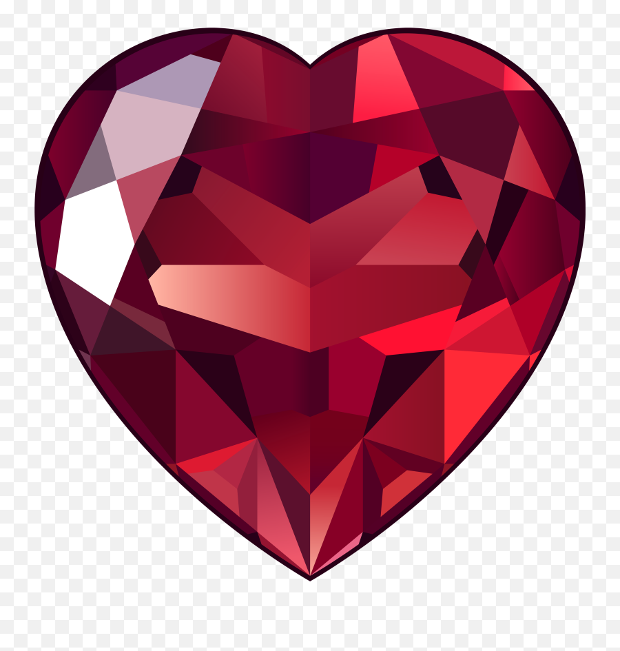Library Of Heart Image Royalty Free Stock Transparent Png - Ruby Clipart Png Emoji,Heart Transparent