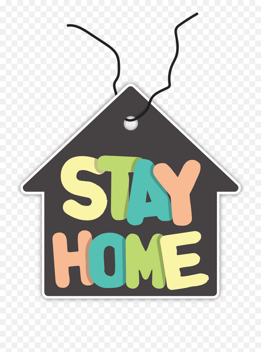 Coronavirus Stay Home Png Clipart - Png Image Stay Home Png Emoji,Home Clipart