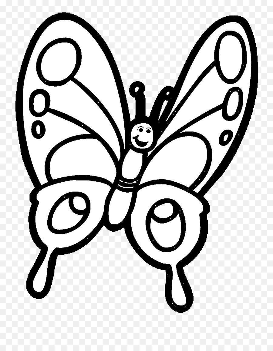 Free Butterfly Cliparts Black Download Free Clip Art Free - Butterfly Clip Art Black And White Emoji,Butterfly Clipart