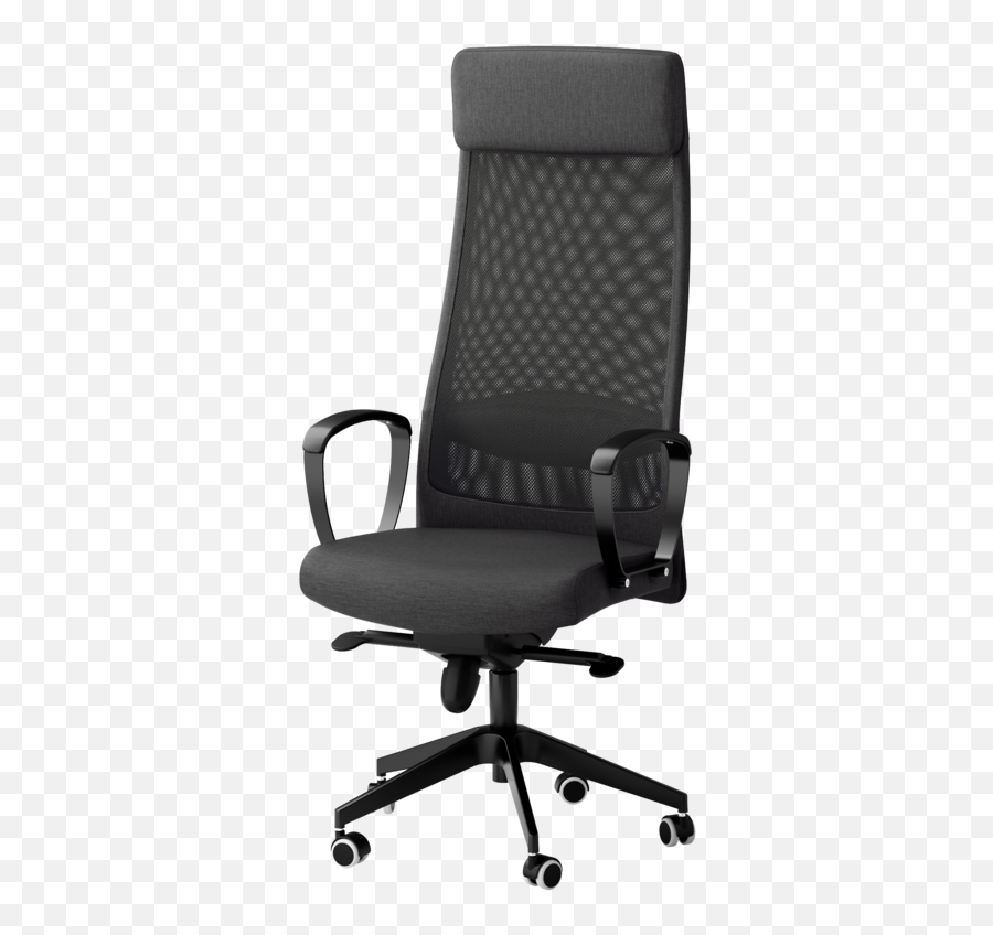 High Back Office Chair Transparent - Ikea Markus Emoji,Chair Transparent Background