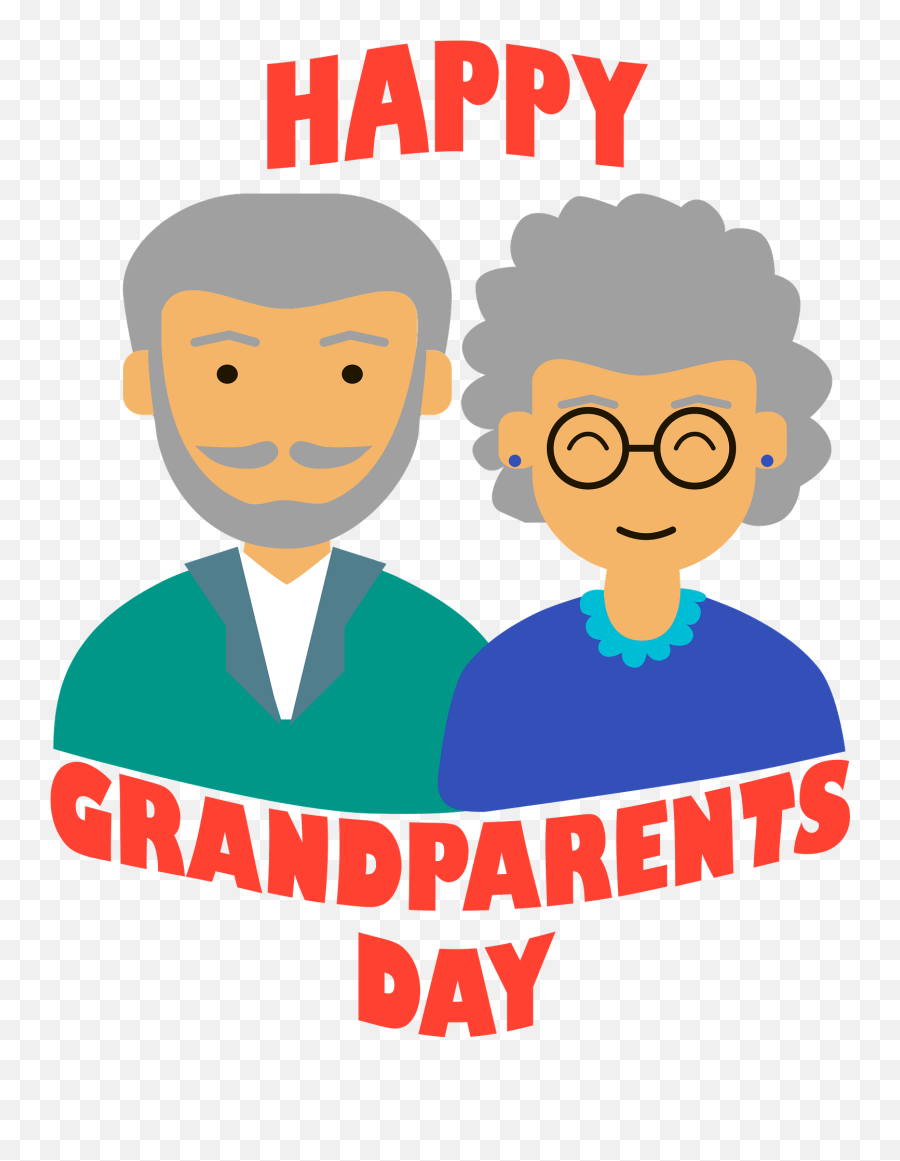 Grandparents Day Clipart - Sharing Emoji,Grandparents Clipart