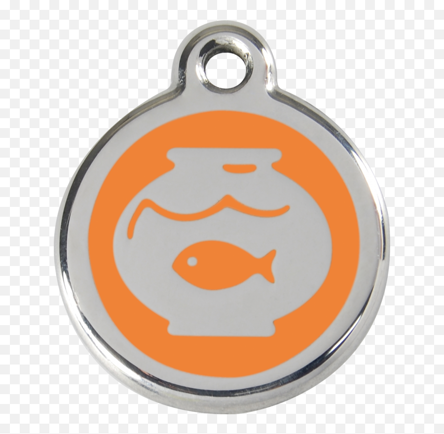 Special Cats Tags Customized U0026 Personalized Name Tags Fish Bowl Orange - Katten Penning Emoji,Fish Bowl Clipart