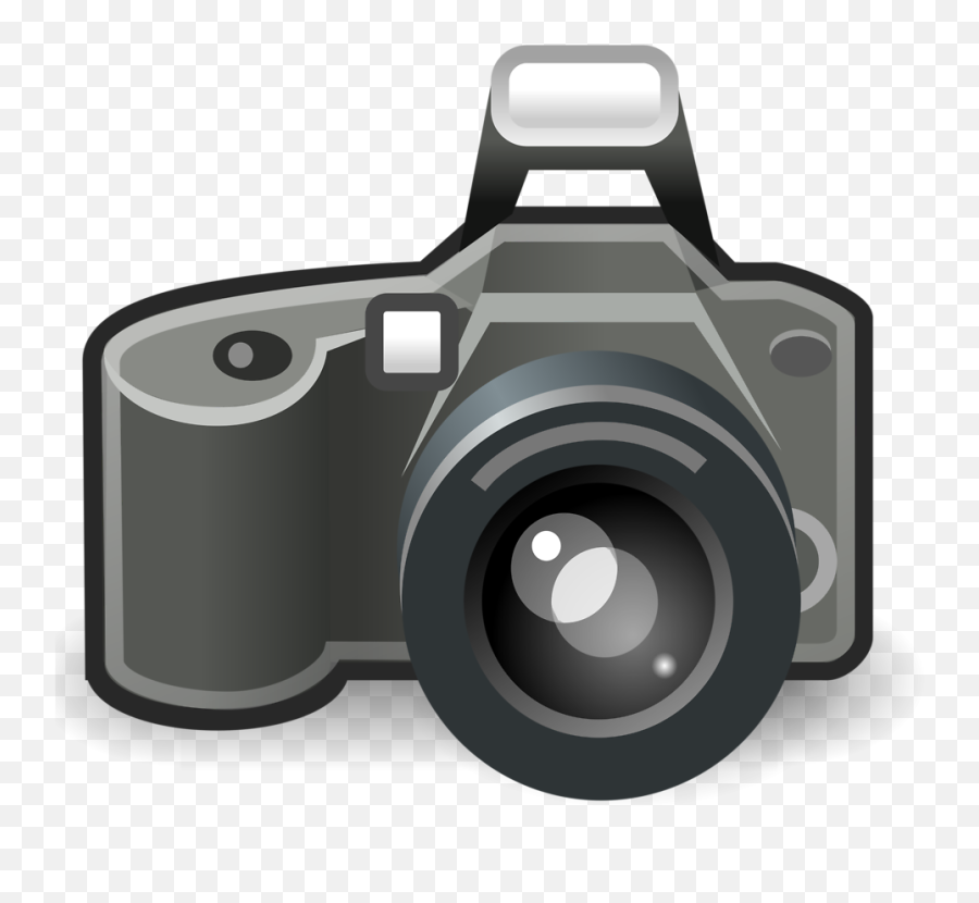 Download Camera Transparent Clipart Png - Clip Art Transparent Background Camera Emoji,Camera Clipart Black And White