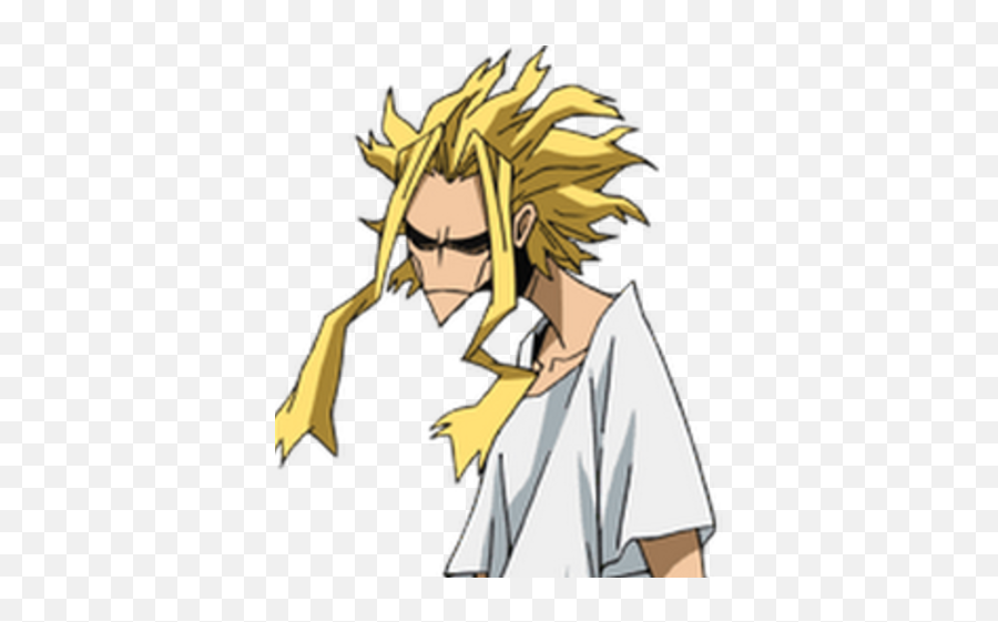My Hero Academia All Might Cosplay - All Might Wig Emoji,All Might Transparent