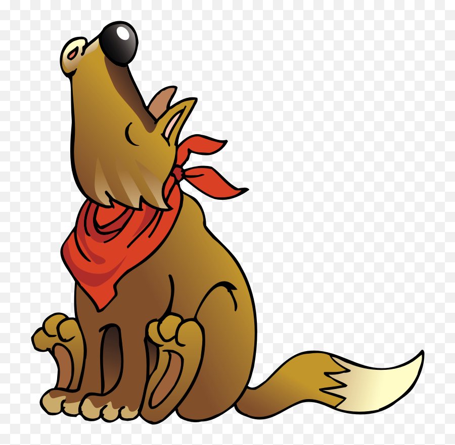 Coyote As Picture For Clipart Free - Transparent Coyote Clipart Emoji,Coyote Clipart
