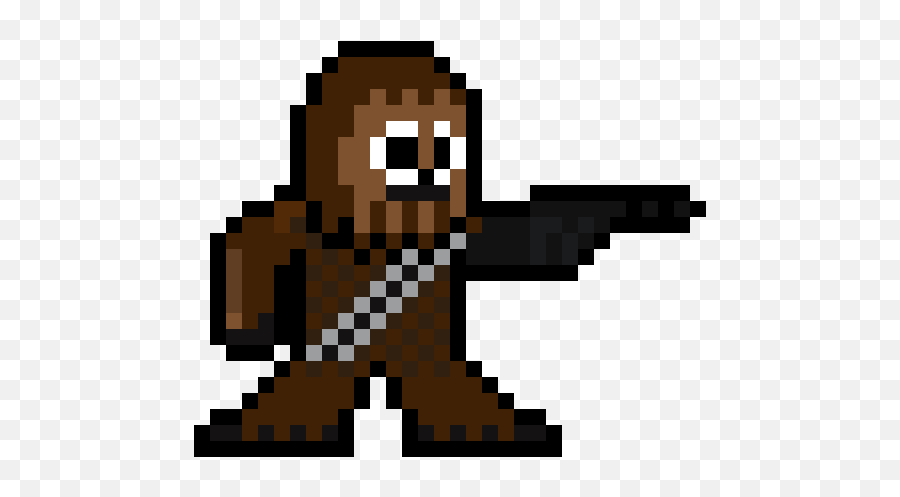 Chewbacca - Michael Myers Pixel Art Emoji,Chewbacca Png