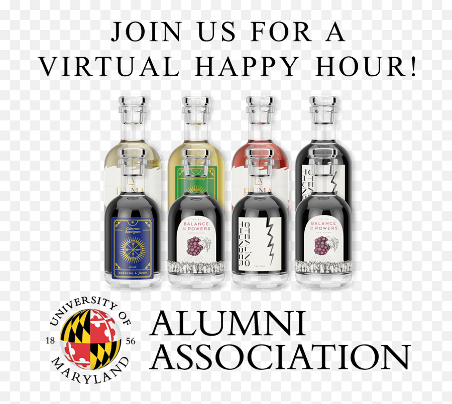 University Of Maryland Alumni Virtual Tasting Pack - Good Taste Wine Emoji,Maryland Terp Logo