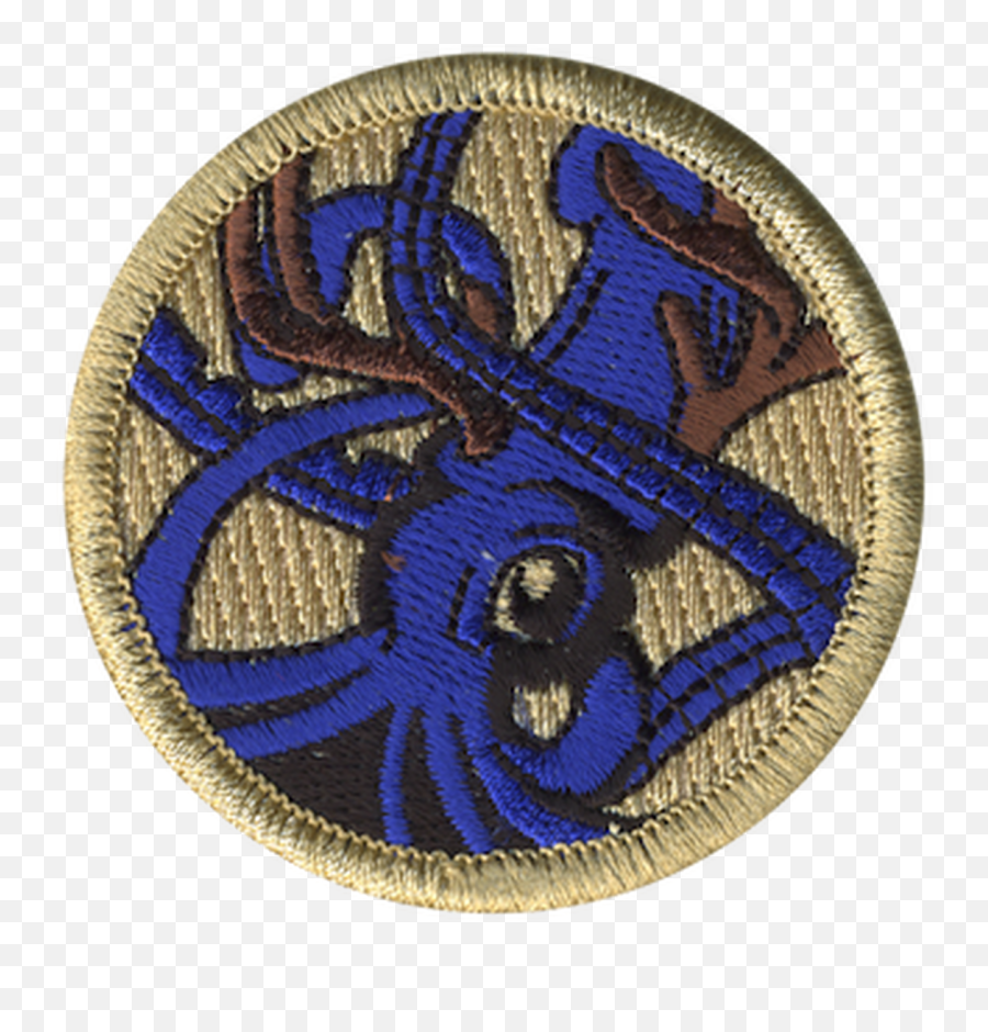 Deer Squid Scout Patrol Patch - Solid Emoji,Squid Logo