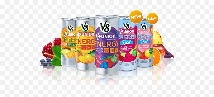 Is V8 Really An Energy Drink A Primer - V8 Energy Emoji,Energy Drinks Logo