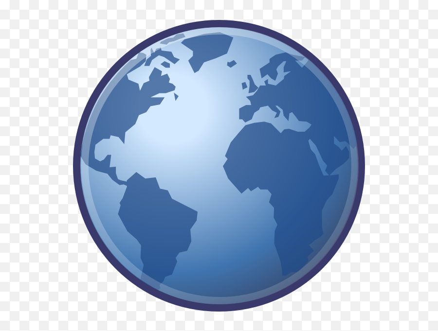Globe Clip Art - Transparent Background Globe Icon Png Emoji,Royalty Free Clipart